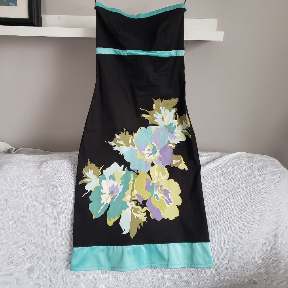 Blushing Designs Shelley Klassen Strapless Bodycon Dress Size 2
